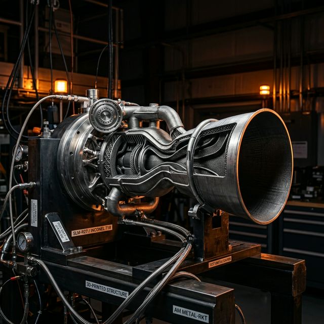 Motor de cohete impreso en 3D Agnite