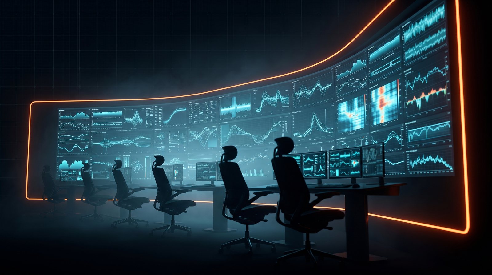 Tablero de monitoreo industrial en tiempo real