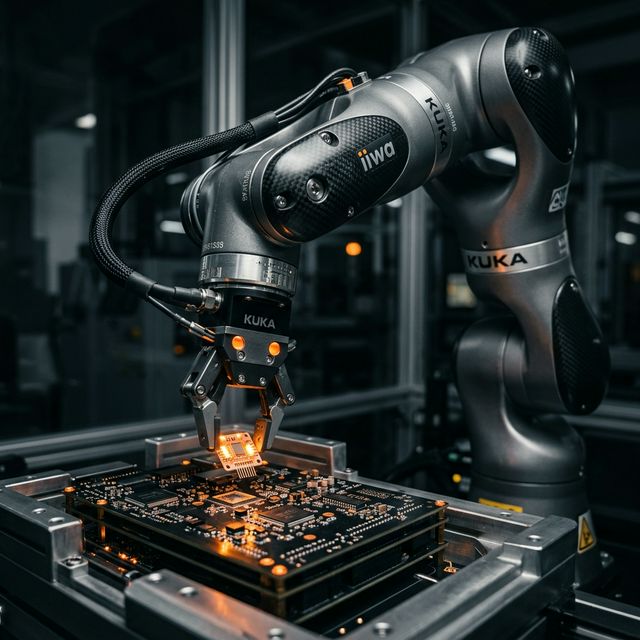 Colaborative Robot Assembly Detail